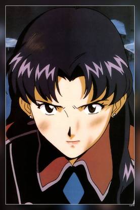 Katsuragi Misato Neon Genesis Evangelion Women Matte Finish Poster P-12878 Paper Print