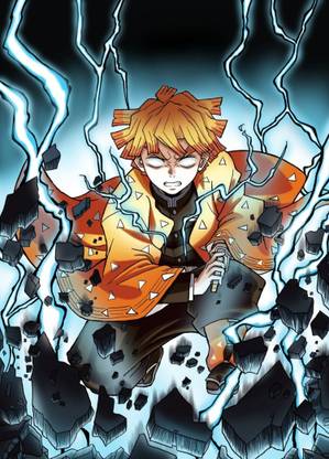 ZENITSU THUNDER POSTER 3D Poster
