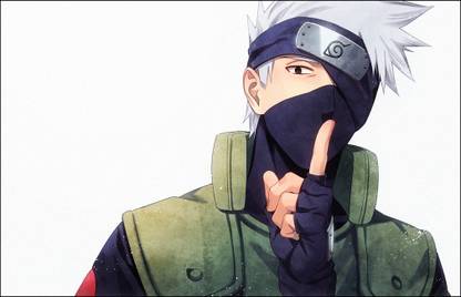 Naruto Studio Pierrot Hatake Kakashi Itohara Looking At Matte Finish Poster Paper Print