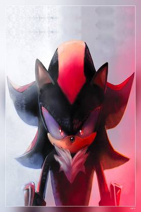 Sonic The Hedgehog Spike Character My Little Pony Crossover Matte Finish Poster Paper Print