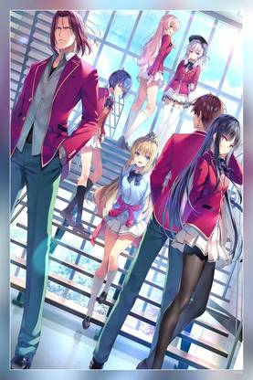 Classroom Of The Elite Anime Series Hd Matte Finish Poster P-15726 Paper Print