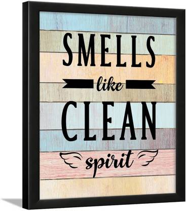 Laundry Room Bathroom Wall Decor - Laundry Room Wall Art - Framed Poster for Laundry Room - (13.6 X 10.6 Inches) Paper Print