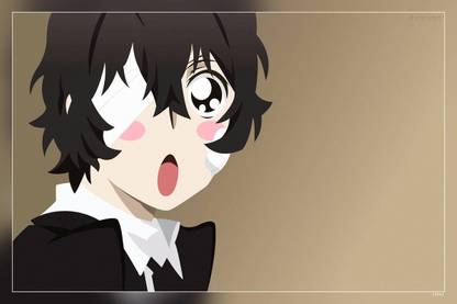 Bungou Stray Dogs Anime Boys Dazai Osamu Matte Finish Poster P-13941 Paper Print