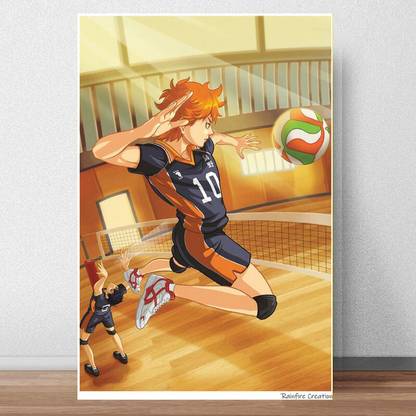 Haikyuu Volleyball Anime Poster 300 GSM 12x18 Unframed RFCP-612 Paper Print