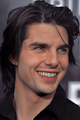 Tom Cruise for Room Wall Decoration, Size - 12 X 18 inches || EB ART 4167 Paper Print