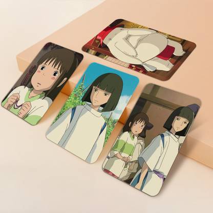 Spirited Away Studio Ghibli Movie Concept Photo cards ( Set of 14 + 2 Freebie ) Paper Print