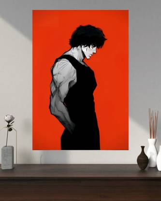 Anime Printed Wall Posters, BAKI Anime Characters, Size: 11.9x16 inch (A3), 300 GSM Matt Paper Photographic Paper
