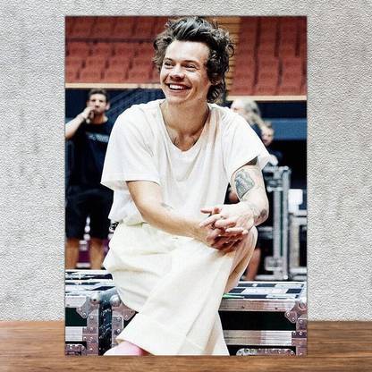 Poster 1Direction Music Digital Photo Harry Style sl-4533 (Wall Poster, 13x19 Inches, Matte Paper, Multicolor) Fine Art Print