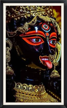 Kali Maa Photo Frame High Quality Print Photographic Paper