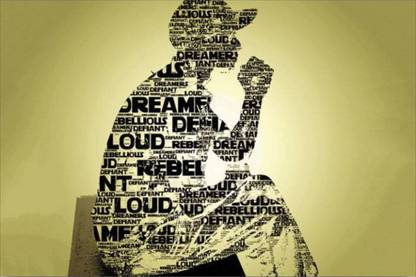 Alone Boy Paper Print Poster (Size -18 X 12 Inch) Paper Print