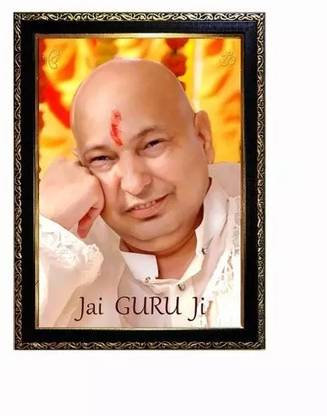 Nirmal Singhji Maharaj (GURU JI ) PHOTO WITH FRAME Paper Print