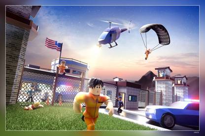 Roblox Video Game Hd Matte Finish Poster Paper Print
