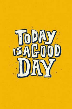 Quotes Poster for Room Wall Decoration, Size - 12 X 18 inches || VE EB ART 5371 Paper Print