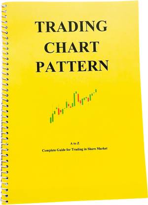 Pack of 22 Trading Chart Pattern Book, Candle Stick Chart Patterns, Crypto and Stock Market Book with Double Tape, Perfectly Sized Scratch Resistant Sheets for Traders Paper Print