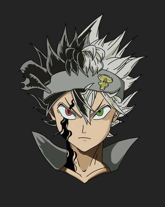 Black Clover Asta Anime Hd Matte Finish Poster Paper Print