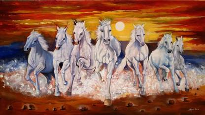 7 Running Horses Poster | Running Horse Photo Photographic Paper