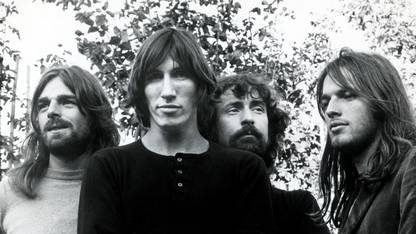 Poster Pink Floyd Rock Band Syd Barrett Roger Waters David Gilmour Richard Wright Bw sl856 (Wall Poster, 13x19 Inches, Multicolor) Fine Art Print