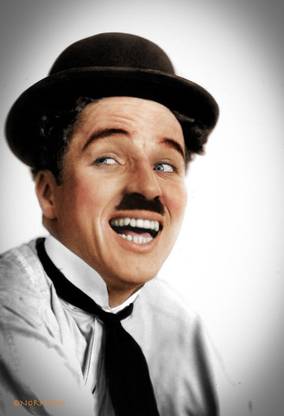 Poster Charlie Chaplin The Legend sl-9535 (Wall Poster, 13x19 Inch, Matte Paper, Multicolor) Fine Art Print