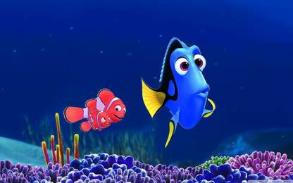 Finding Dory Dory Nemo Disney Pixar HD Wallpaper on LARGE PRINT 36X24 INCHES Photographic Paper