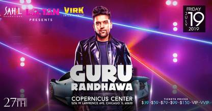 Guru randhawa Poster Multicolor Photo Paper Print Poster Photographic Paper