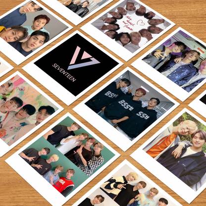 Seventeen "Velvet" Polaroid Photo Cards ( Set of 36 ) Photographic Paper