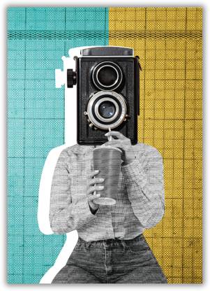 A4 Size Aesthetic Retro Poster for Wall Decoration Paper Print