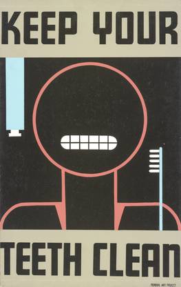 Poster for KEEP YOUR TEETH CLEAN Poster! Wall poster for home /Work place/ office /Poster (Unframed) Fine Art Print