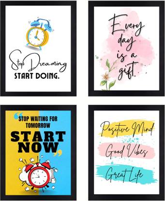 Motivational Quotes Paper Print