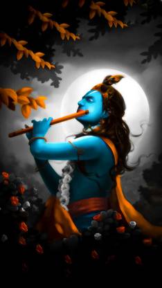 Lord Krishna Hd Matte Finish Poster Paper Print