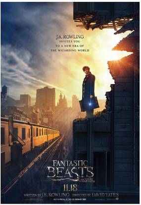 Fantastic Beasts and Where to Find Them Movie Wall Poster A4 Size Photographic Paper