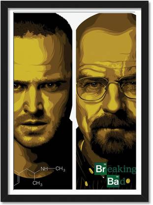 Breaking Bad 15 Framed Poster for Room & Office(10x13 inch,Framed) Paper Print