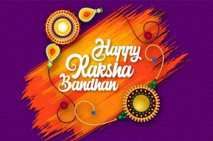 C Zone_Happy Raksha Bandhan Amazing Poster for Rakshabandhan Ki Hardik Shubhkamnaye Poster (12 x 18 inch) _0050 Paper Print