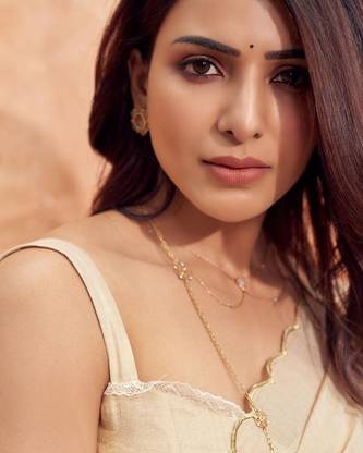 Samantha Ruth Prabhu Poster Multicolor Photo Paper Print Poster Photographic Paper