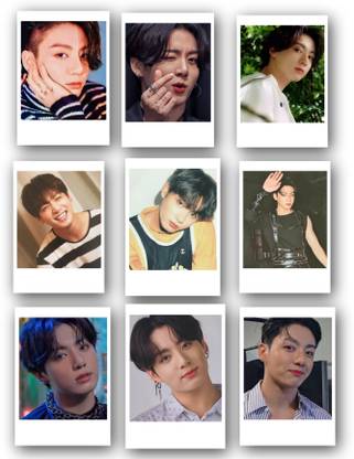 JUNGKOOK POLAROIDS SET Photographic Paper