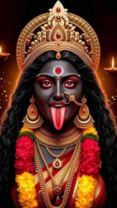 Maa Kali Poster for Pooja & Home Decoration Digital Reprint Photographic Paper