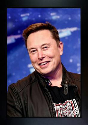 Elon Musk Photo Frame | Elon Musk Poster Photographic Paper