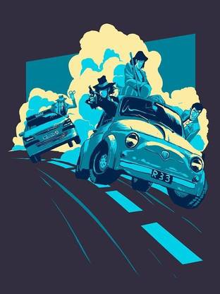 Lupin III Poster 300 GSM 12x18 Unframed RFCP-714 Paper Print