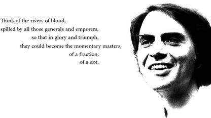 Poster A Carl Sagan sl11545 (Wall Poster, 13x19 Inches, Multicolor) Fine Art Print