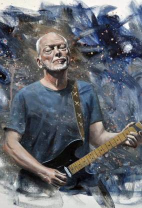 Poster Pink Floyed David Golmour sl-14886 (Wall Poster, 13x19 Inches, Matte Paper, Multicolor) Fine Art Print