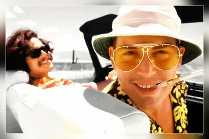 Fear And Loathing In Las Vegas Movies Johnny DeppMatte Finish Poster Paper Print