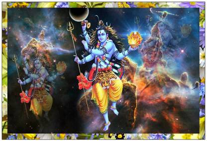 HAR HAR MAHADEV DANCE POSE 3D Poster