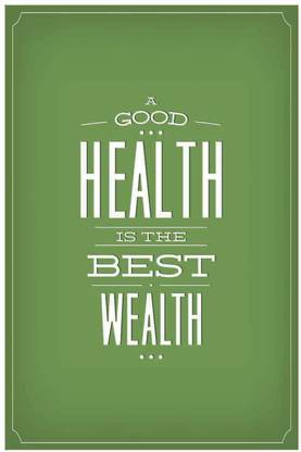| Good Health | Print Poster Paper Print