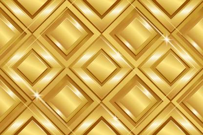 The Creative light golden -wallpaper . 3D Poster