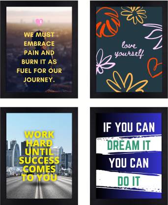 Motivational Quotes Paper Print - Quotes & Motivation, Educational, Art ...