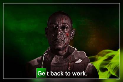 Tv Show Breaking Bad Giancarlo Esposito Gustavo Matte Finish Poster Paper Print