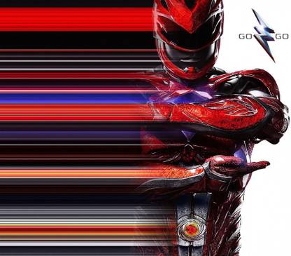 Power Rangers Red Ranger 4K movies ON FINE ART PAPER HD QUALITY WALLPAPER POSTER Fine Art Print