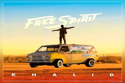 Khalid Free Spirit Album Cover Matte Finish Poster Paper Print
