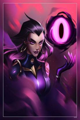Hd Video Game Valorant Reyna Valorant Valorant Video Game Matte Finish Poster Paper Print