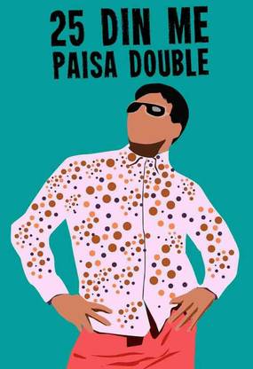 AKSHAY KUMAR FUNNY POSTER - WITH TAPING FACILITY Paper Print