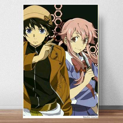 Yukki & Yuno Poster 300 GSM 12x18 Unframed RFCP-638 Paper Print
